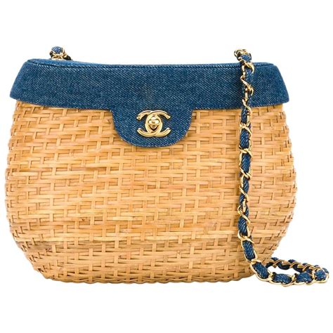 chanel vintage basket|vintage chanel bags for sale.